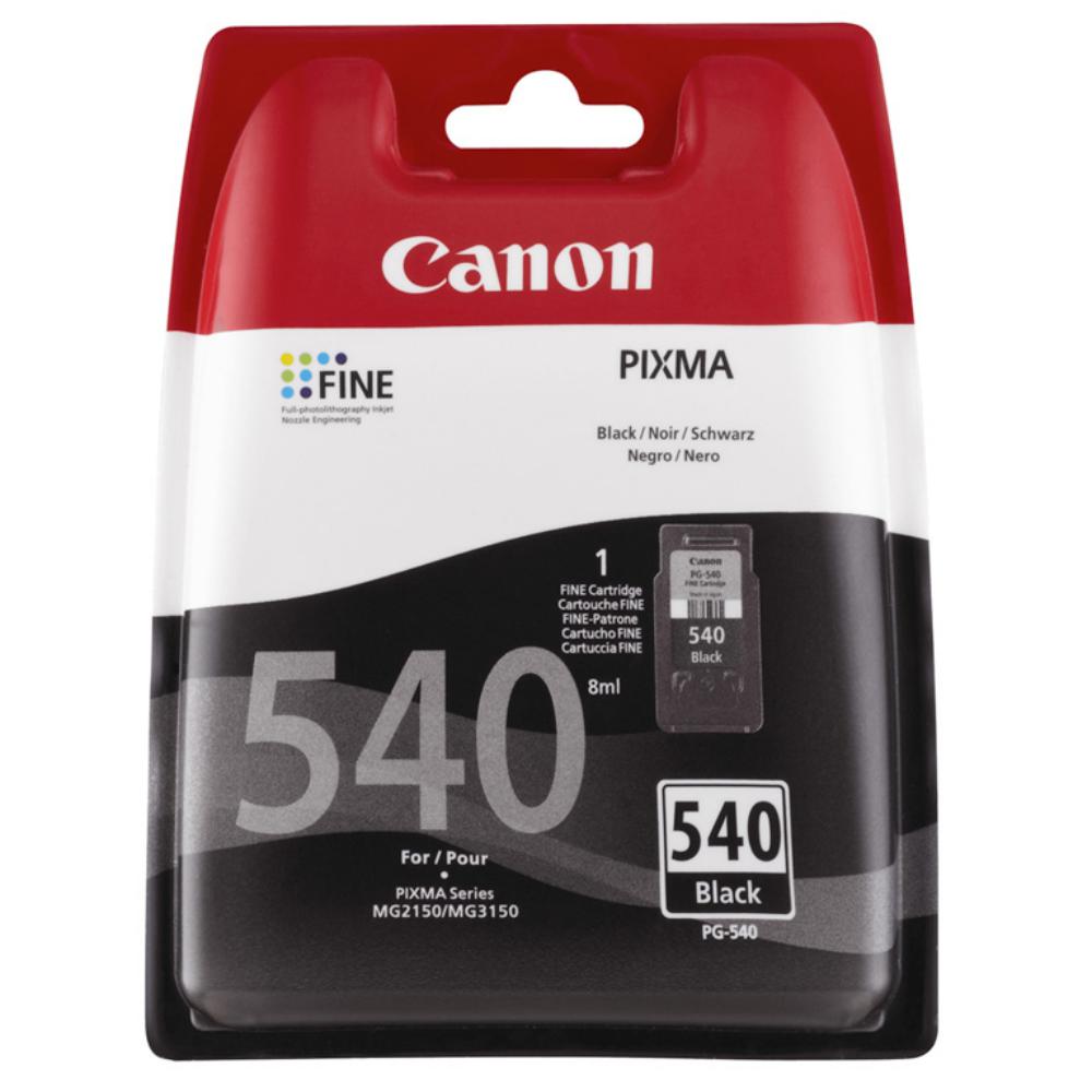 CANON CARTUCHO PG540L NEGRO 11ML 300P. CAJA CARTON PARA MG2150 MG3550