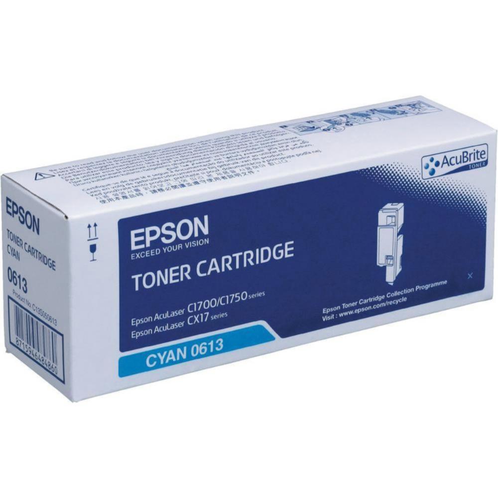 TONER EPSON S050613 CYAN *