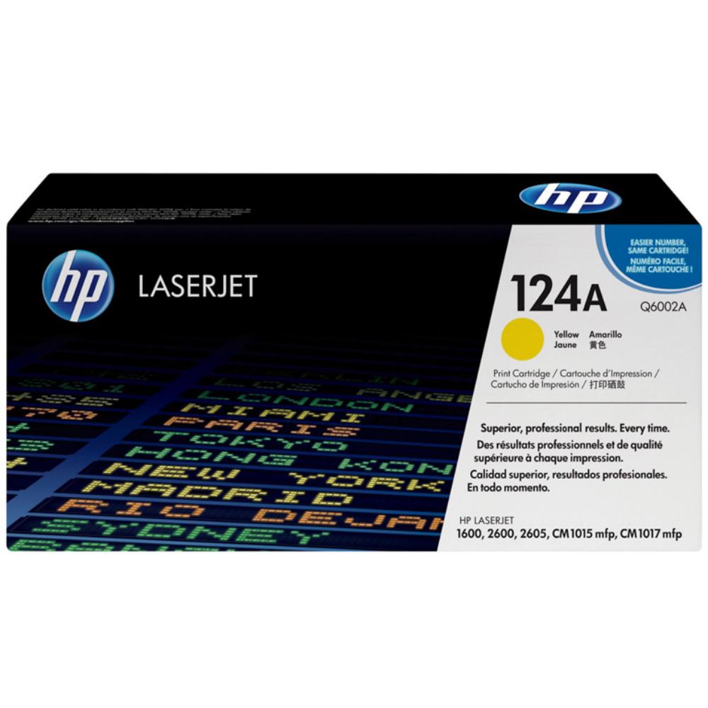 TONER HP 124A Q6002A AMARILLO *