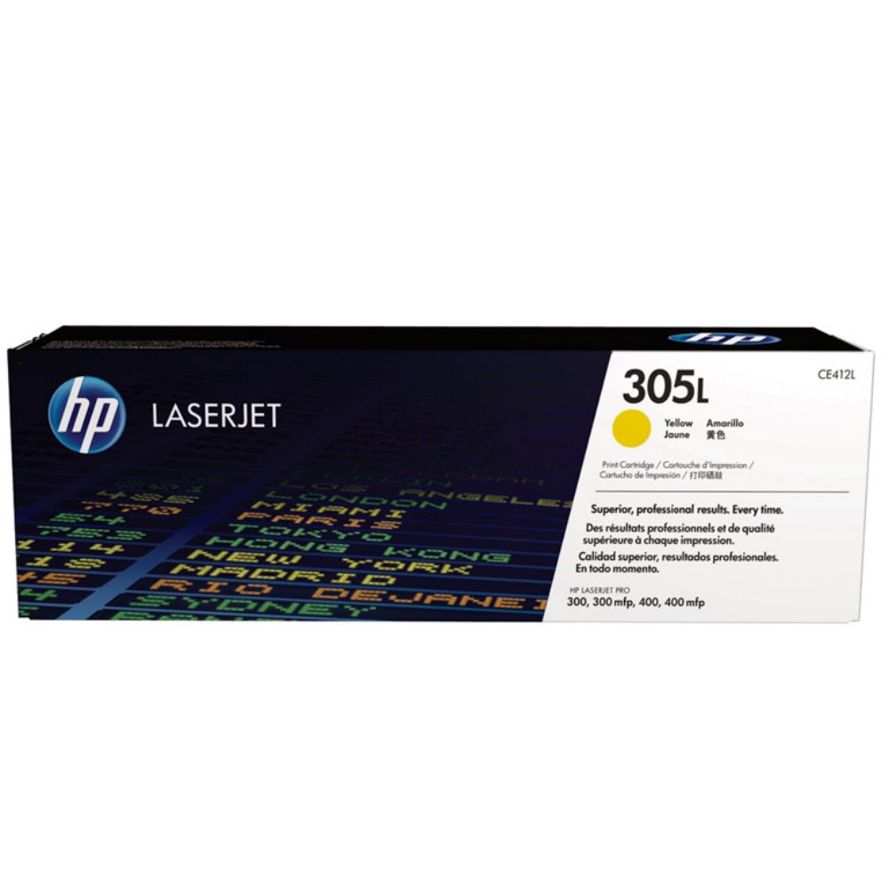 TONER HP 305L CE412L AMARILLO