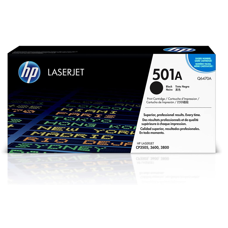 TONER HP 501A Q6470A NEGRO