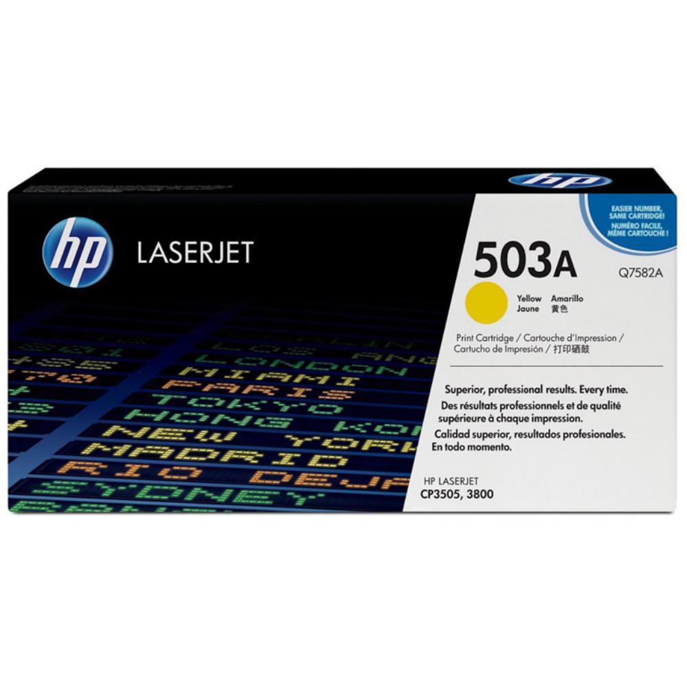 TONER HP 503A Q7582A AMARILLO *