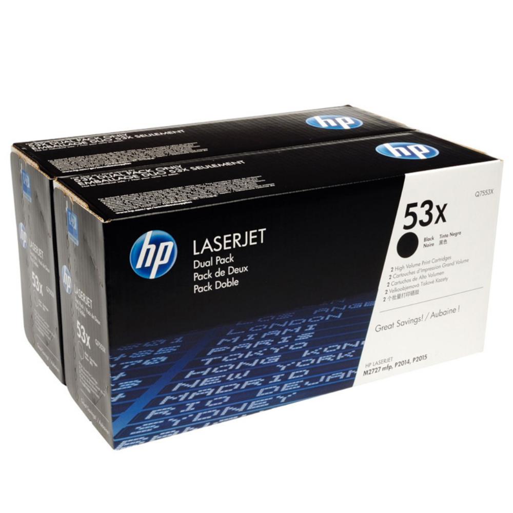 TONER HP 53X Q7553XD PACK2 NEGRO *