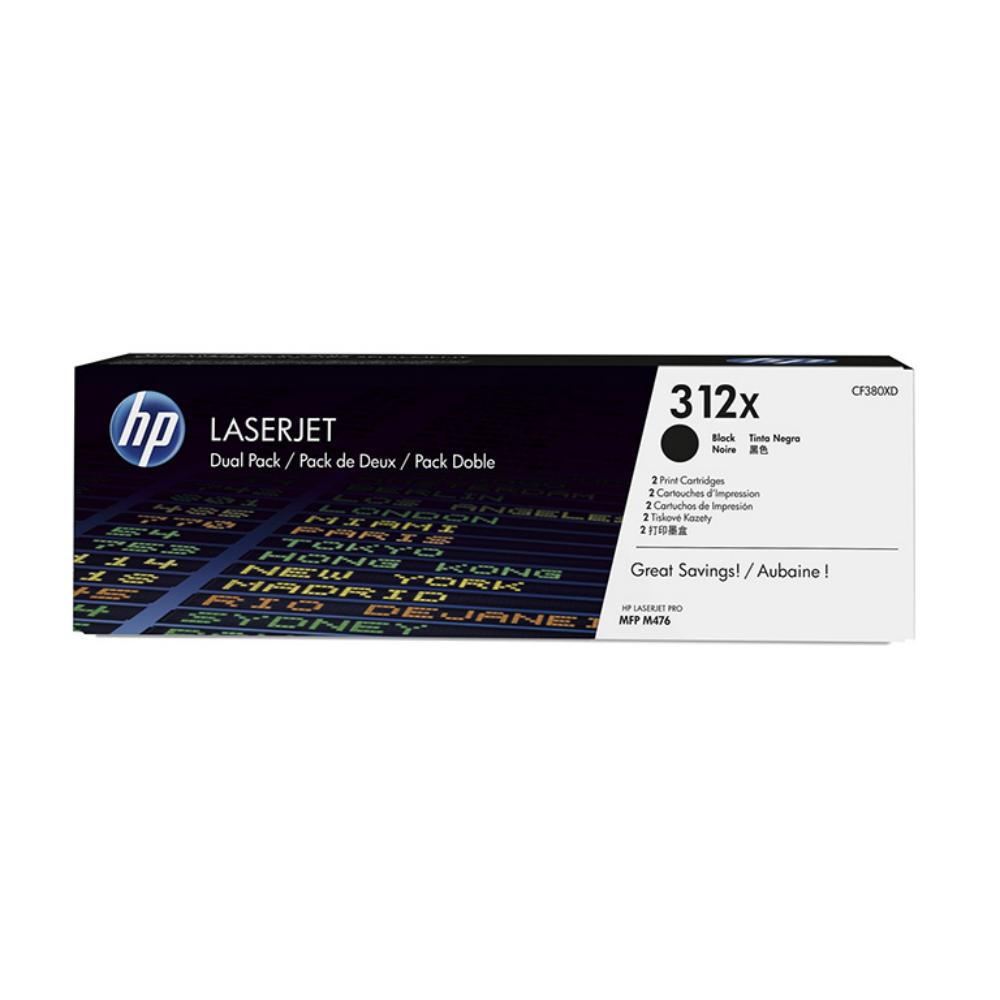 TONER HP CF380XD NEGRO PK2