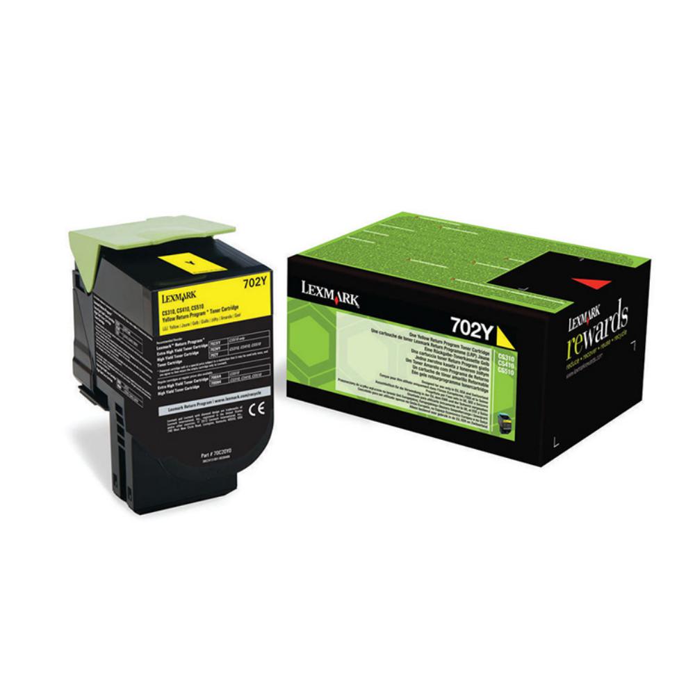 TONER LEXMARK 70C20Y0 AMARILLO