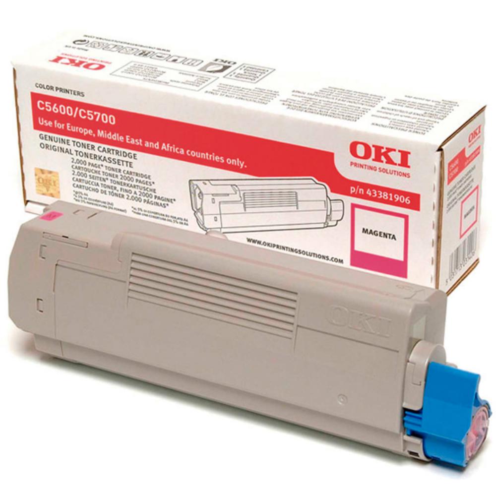 TONER OKI 43381906 MAGENTA *