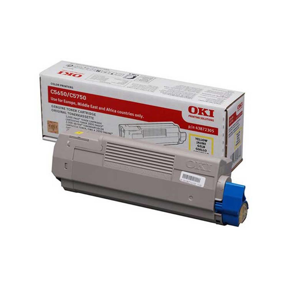 TONER OKI 43872305 AMARILLO