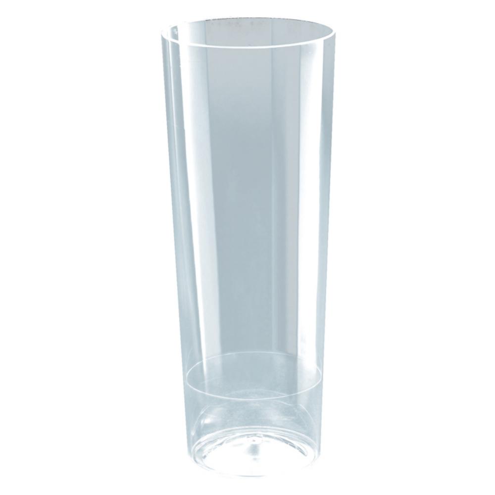 VASO TUBO TRANSPARENTE 300CC /