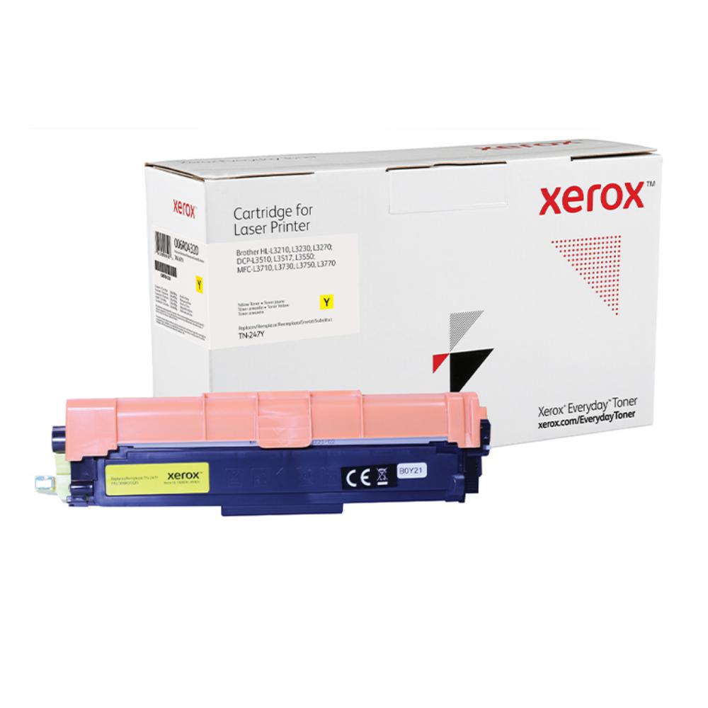 XEROX EVERYDAY TONER BROTHER EQUIVALENTE  ALTO RENDIMIENTO AMARILLO  TN247Y