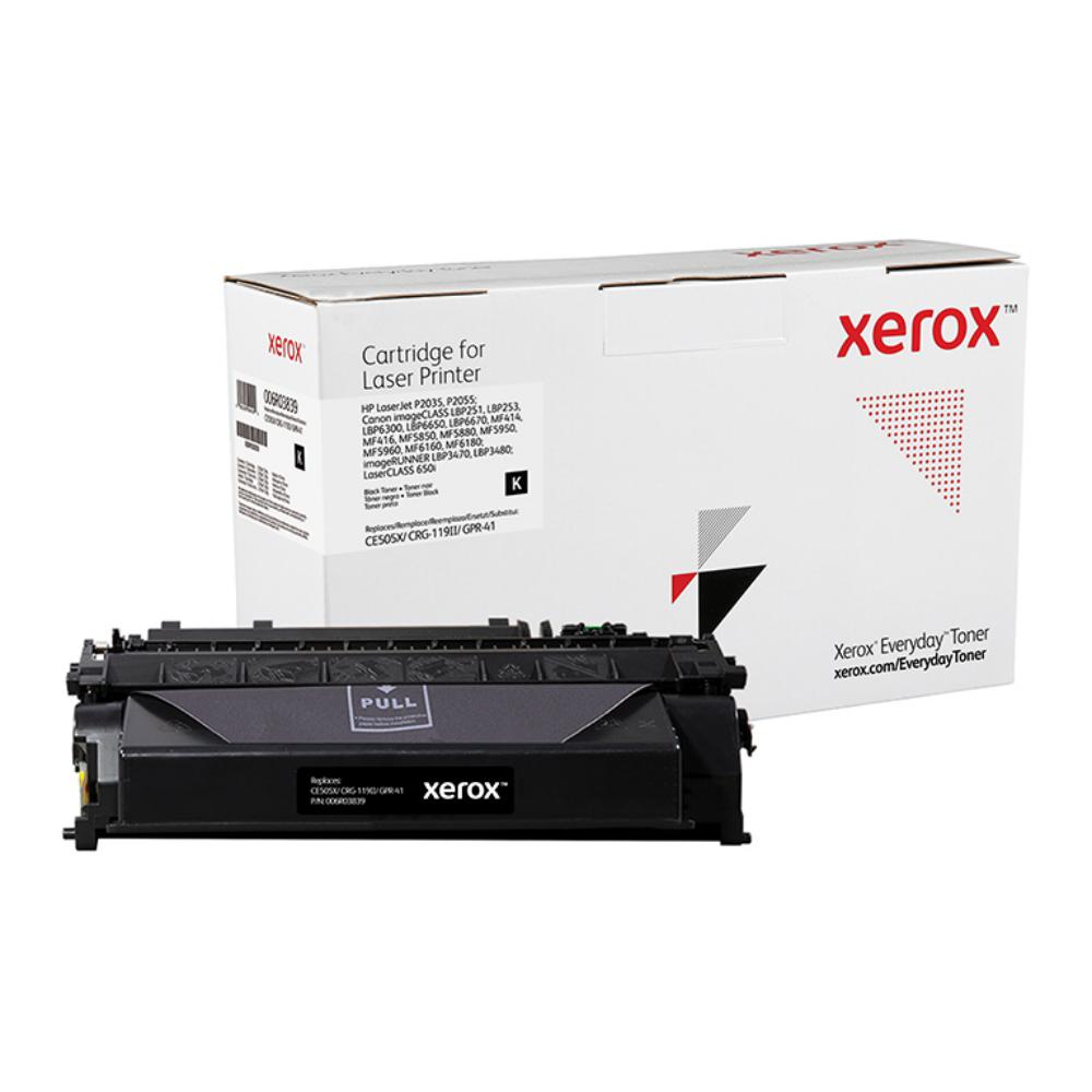 XEROX EVERYDAY TONER PARA HP 05X CE505X CRG119II GPR41 NEGRO