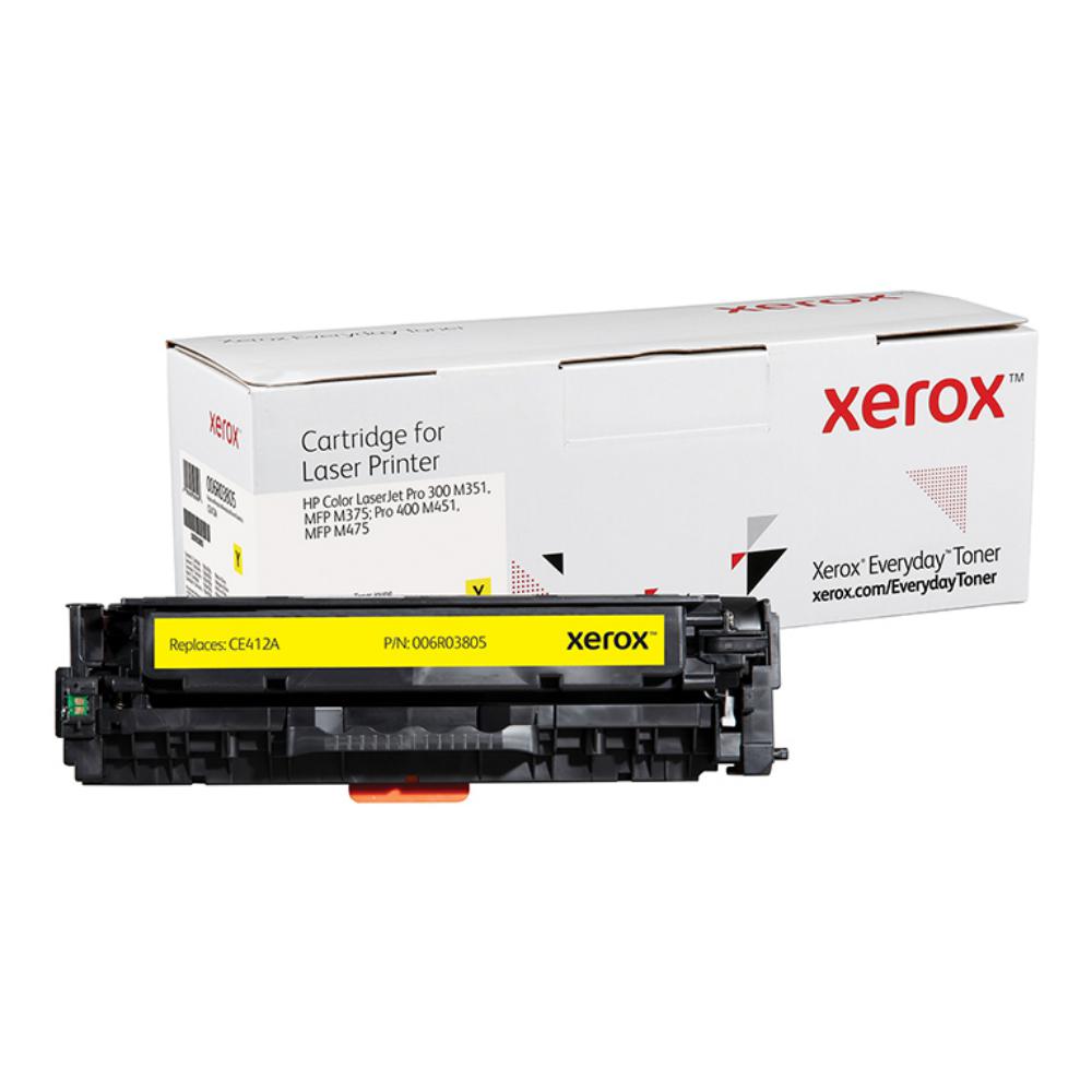 XEROX EVERYDAY TONER PARA HP 305A COLOR LASERJET PRO 300 M351(CE412A) AMARILLO
