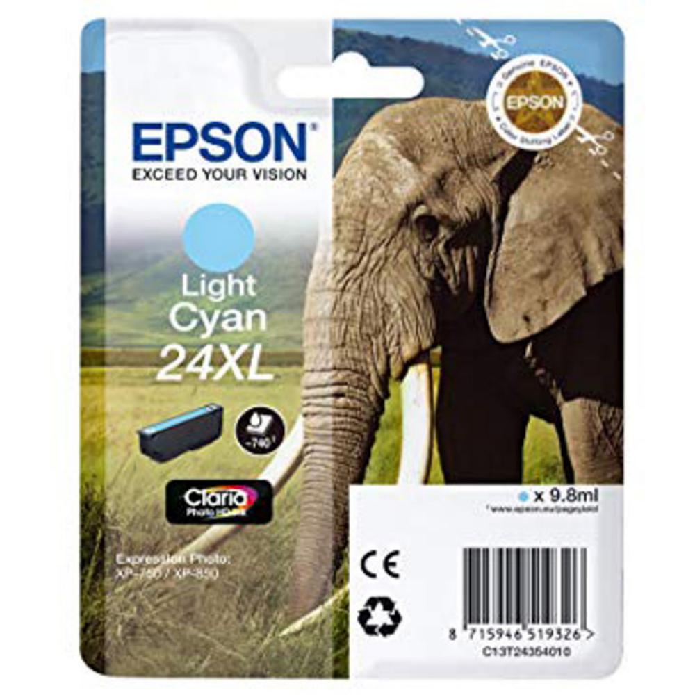EPSON CLARIA PHOTO HD INK CARTUCHO CIAN CLARO 24XL EXPRESSION PHOTO XP-950