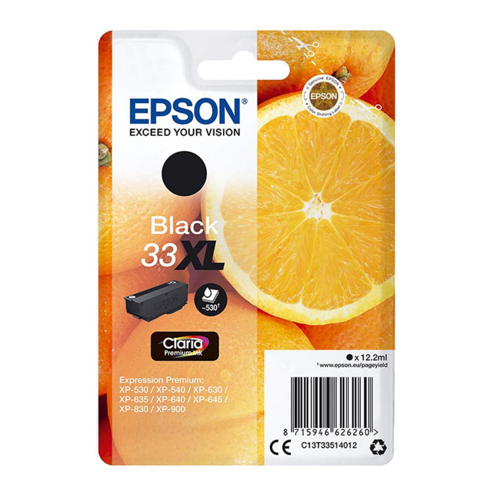 EPSON EXPRESSION HOME XP-530/XP630/XP635/XP830 CARTUCHO NEGRO 33XL