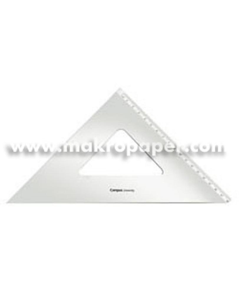 ESCUADRA CAMPUS METALICA 25CM