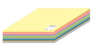CARTULINA IRIS 50×65 CM 185 G/M² COLORES PASTEL PAQUETE 120 HOJAS