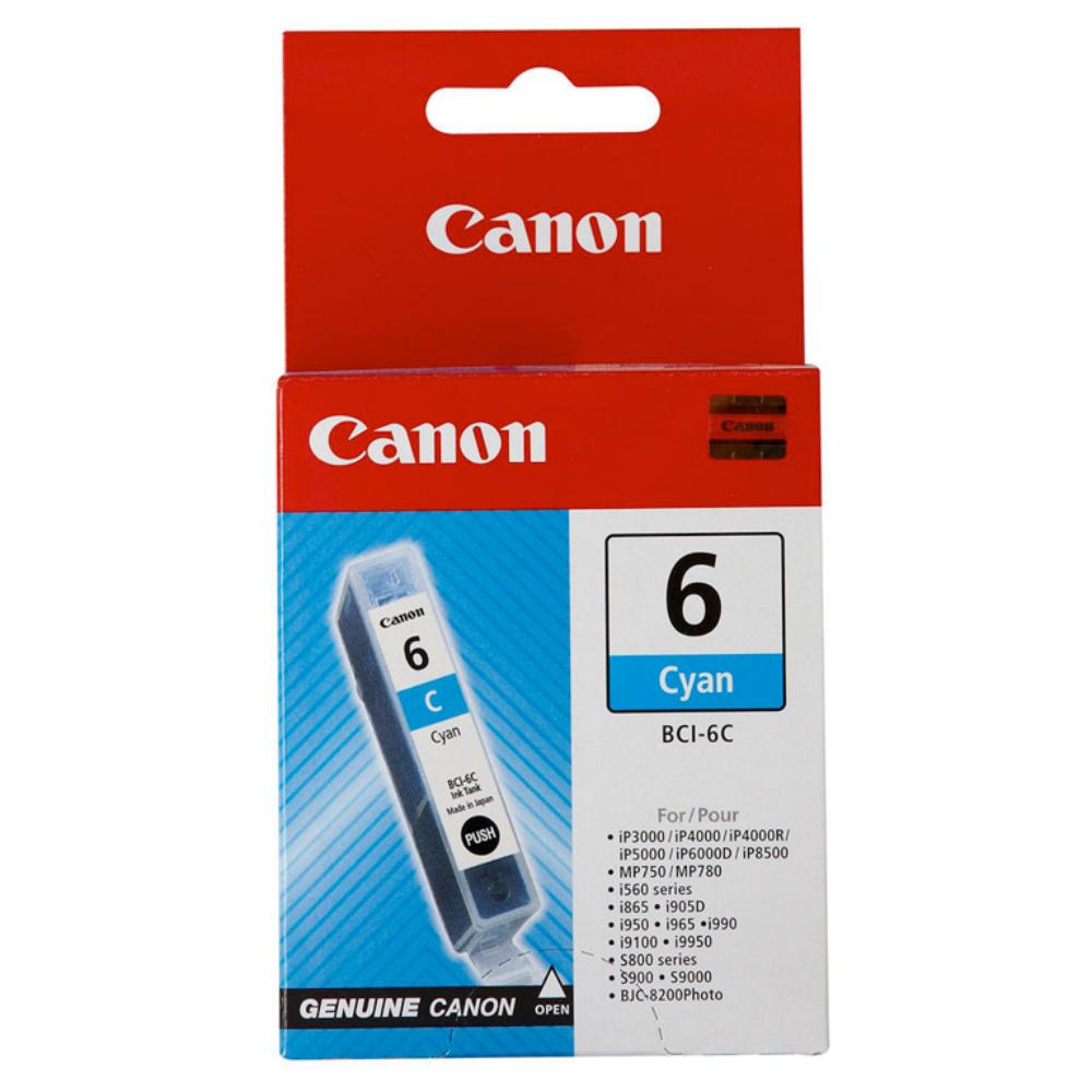 CARTUCHO CANON BCI-6C CYAN ORIGINAL – 13 ML 4706A002