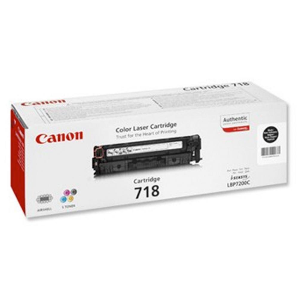 CANON TONER LASER NEGRO LBP-7200/MF8580CDW 718BK 3.400 PAG.