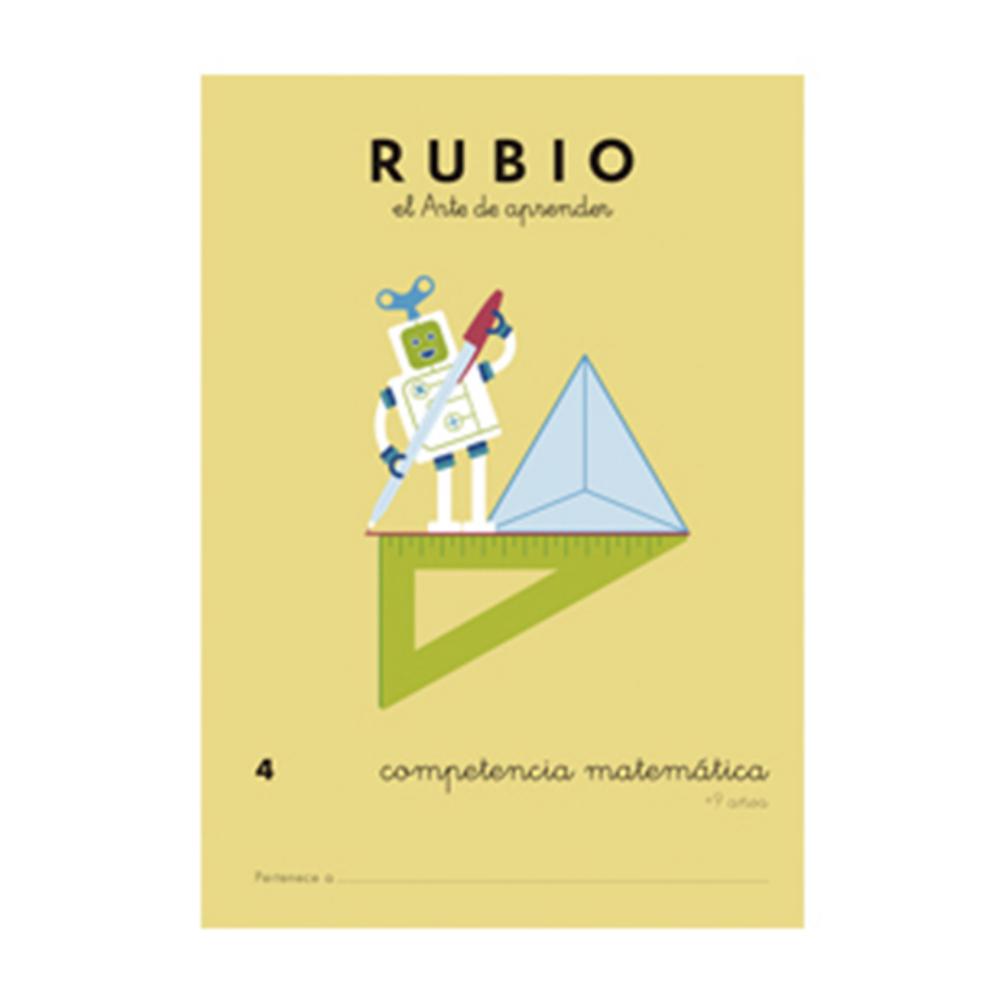 CUADERNO RUBIO COMPETENCIA MATEMÁTICA 4