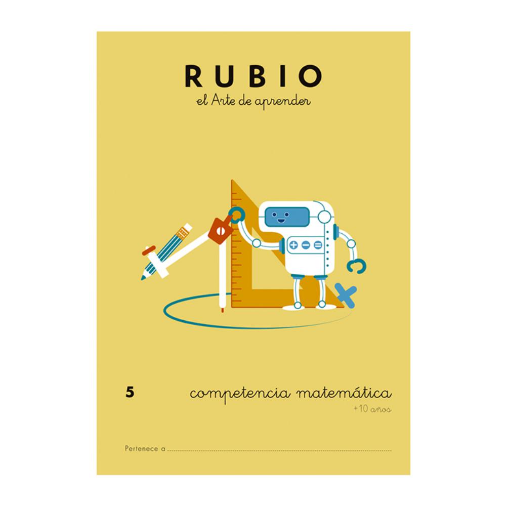 CUADERNO RUBIO COMPETENCIA MATEMÁTICA 5