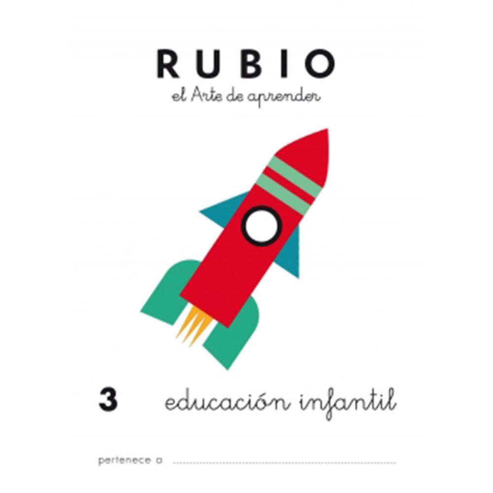 CUADERNO RUBIO EDUCACIÓN INFANTIL 3 – EL ESPACIO (+3 AÑOS) · CUADERNO A5, 20 PÁGINAS
