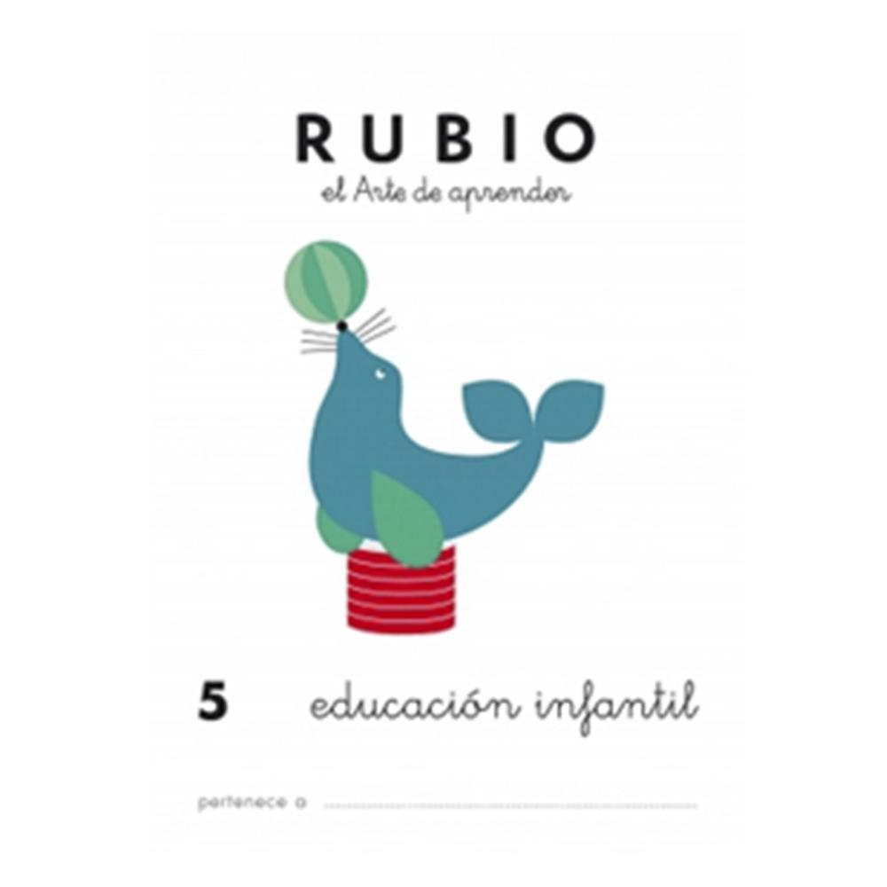 CUADERNO RUBIO EDUCACIÓN INFANTIL 5 – LOS DINOSAURIOS (+4 AÑOS) · CUADERNO A5, 20 PÁGINAS