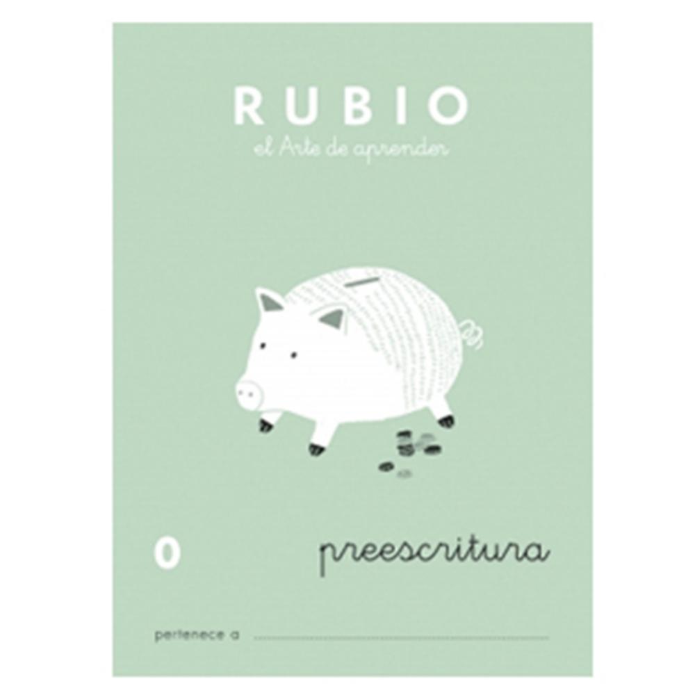 CUADERNO RUBIO ESCRITURA 0 – PREESCRITURA (+3 AÑOS) · A5, 20 PÁGINAS