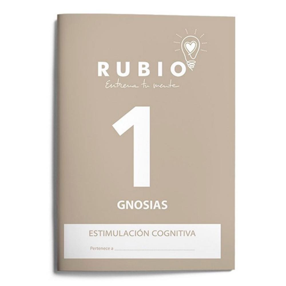 CUADERNO RUBIO GNOSIAS – ESTIMULACIÓN COGNITIVA NIVEL 1 (A4, 20 PÁGINAS)