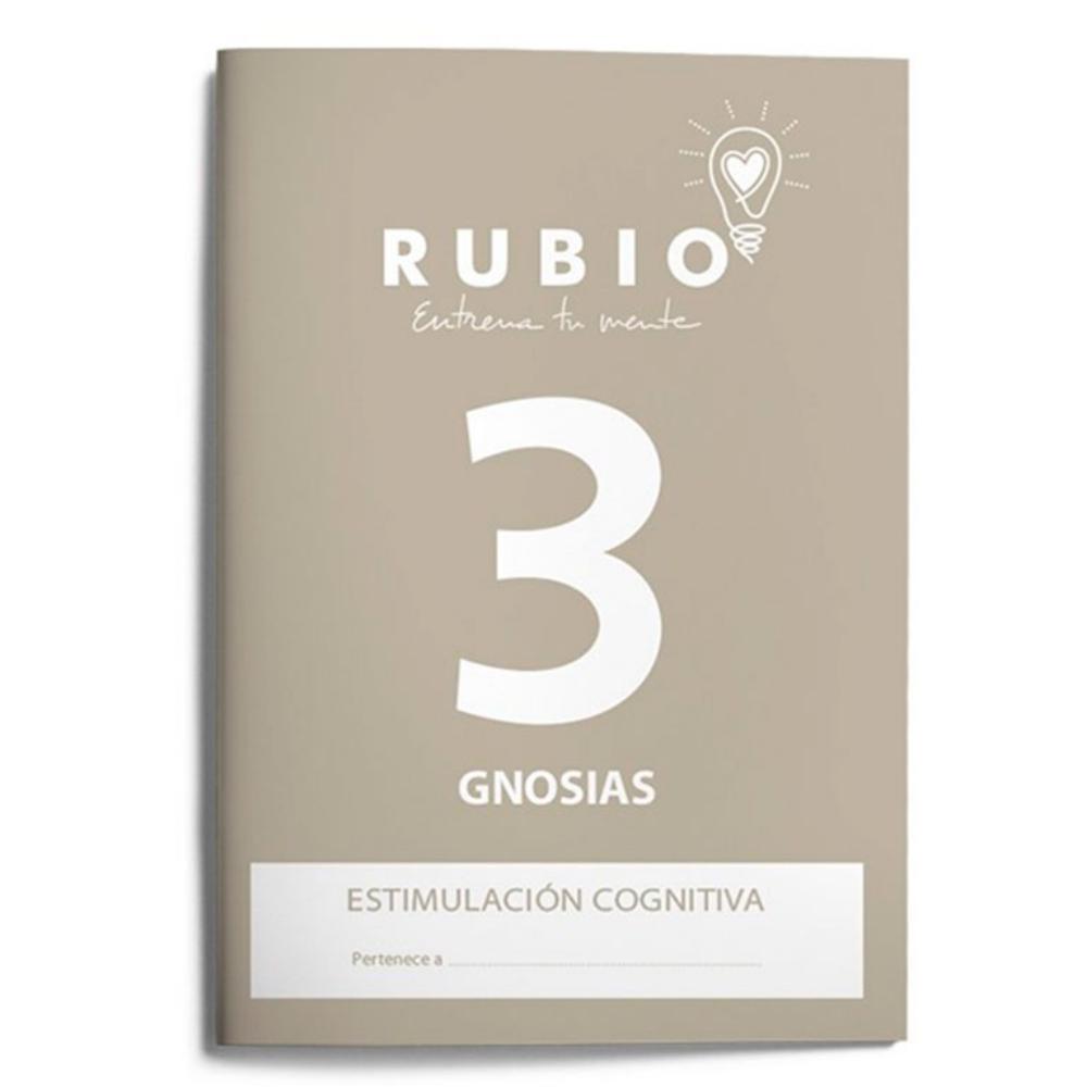CUADERNO RUBIO GNOSIAS – ESTIMULACIÓN COGNITIVA NIVEL 3 (A4, 20 PÁGINAS)