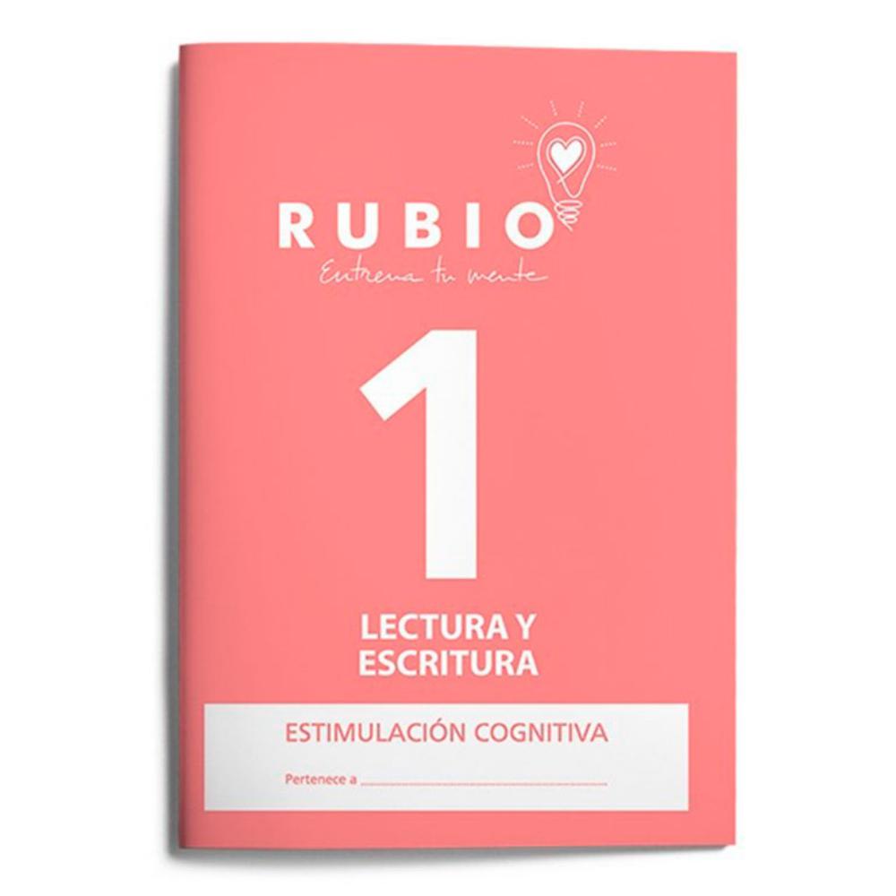 CUADERNO RUBIO LECTURA Y ESCRITURA – ESTIMULACIÓN COGNITIVA NIVEL 1 (A4, 20 PÁGINAS)