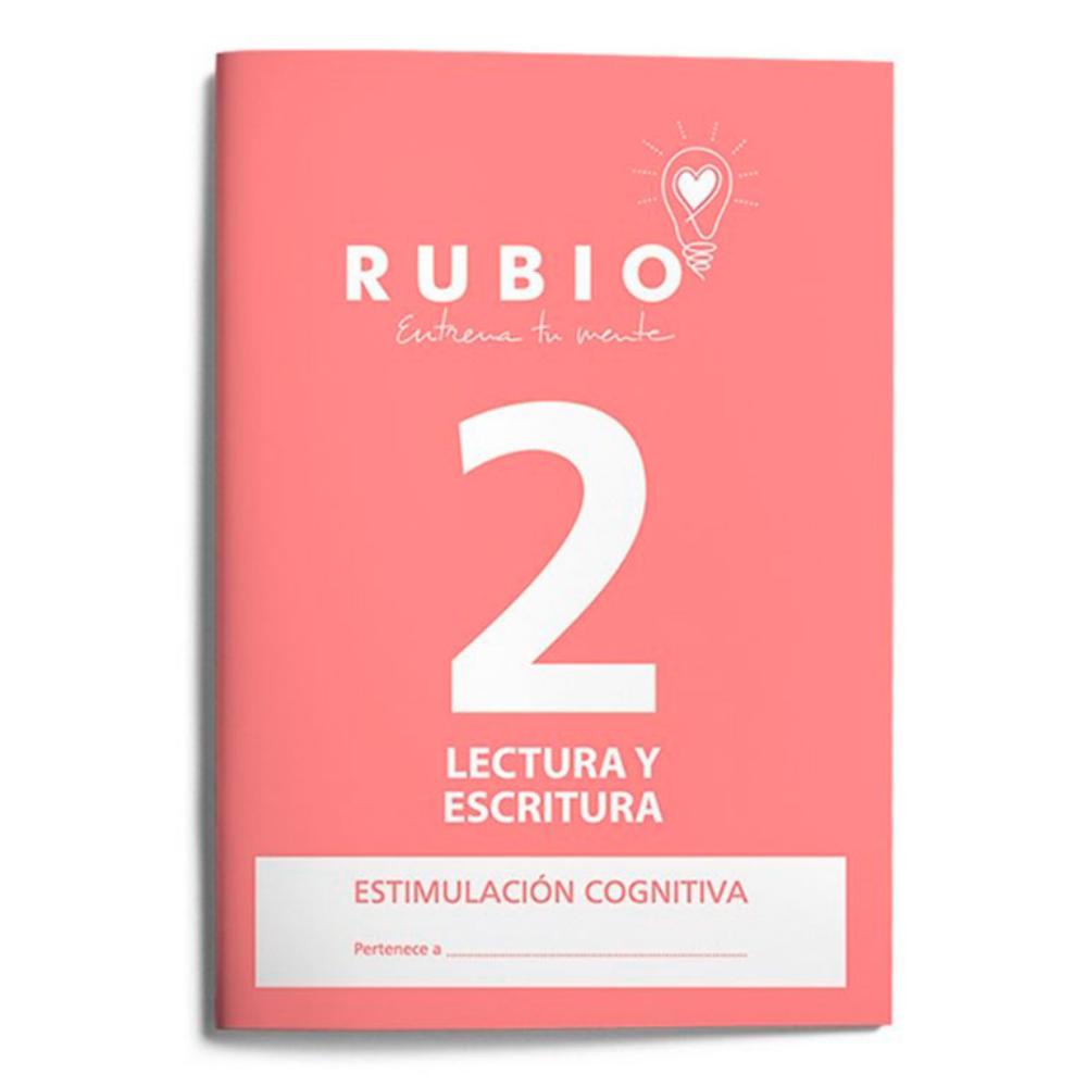 CUADERNO RUBIO LECTURA Y ESCRITURA – ESTIMULACIÓN COGNITIVA NIVEL 2 (A4, 20 PÁGINAS)