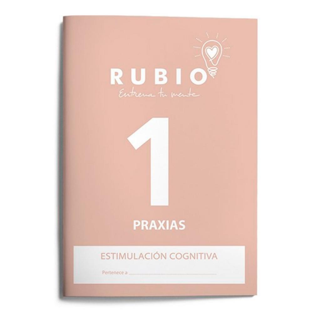 CUADERNO RUBIO PRAXIAS – ESTIMULACIÓN COGNITIVA NIVEL 1 (A4, 20 PÁGINAS)