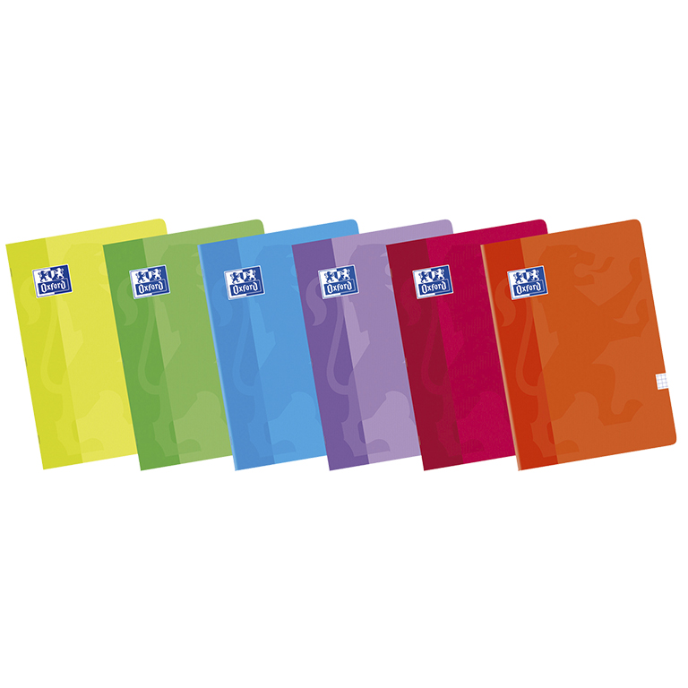 LIBRETA OXFORD A4 GRAPADA 48 HOJAS 90G CUADRO 4MM