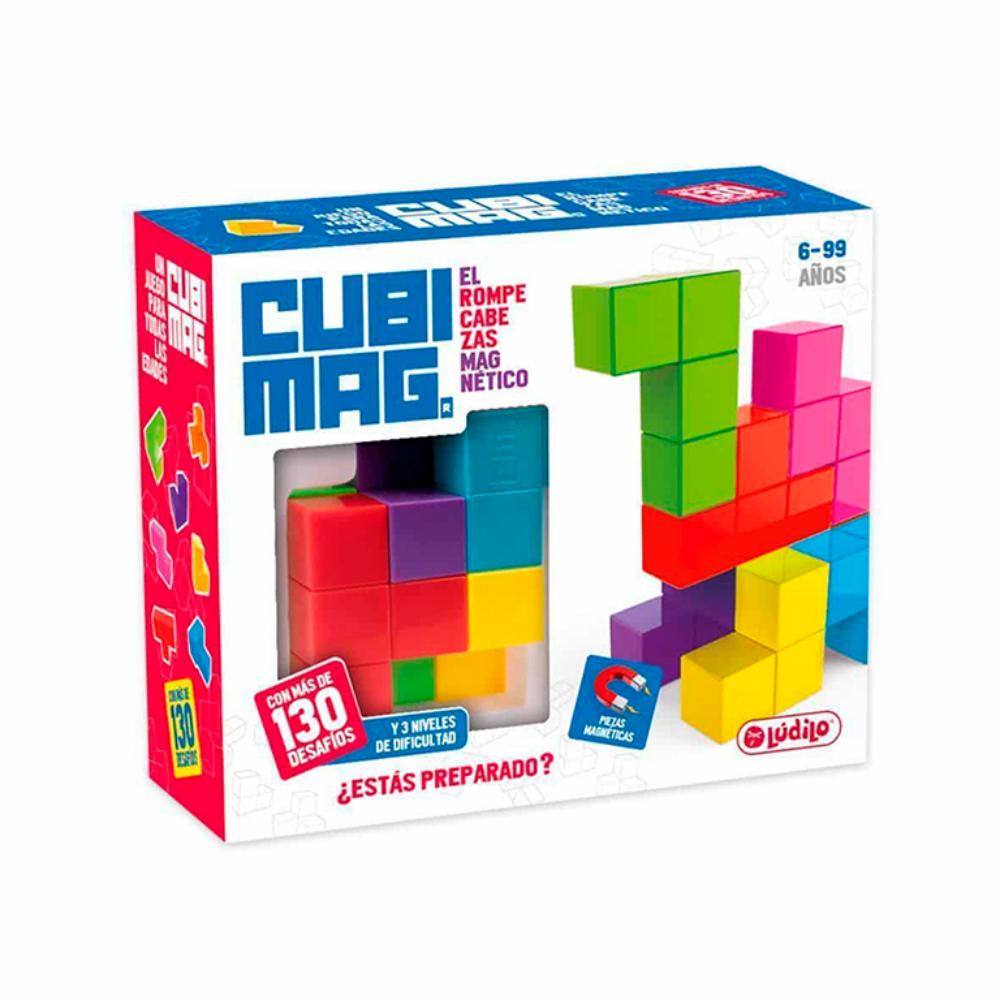 JUEGO LUDILO CUBIMAG – ROMPECABEZAS MAGNÉTICO 3D DE LÓGICA E INGENIO (+6 AÑOS)