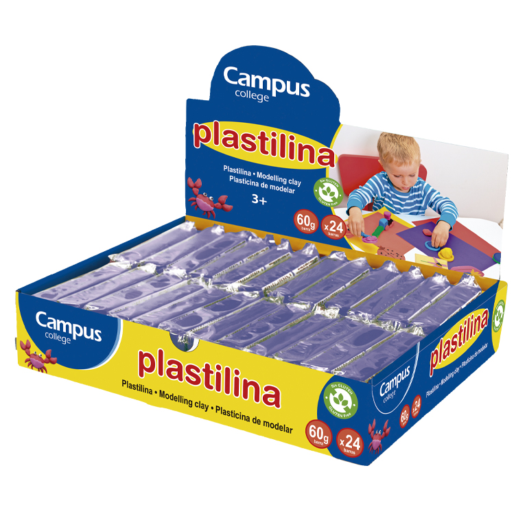 PLASTILINA CAMPUS PEQUEÑA 60G