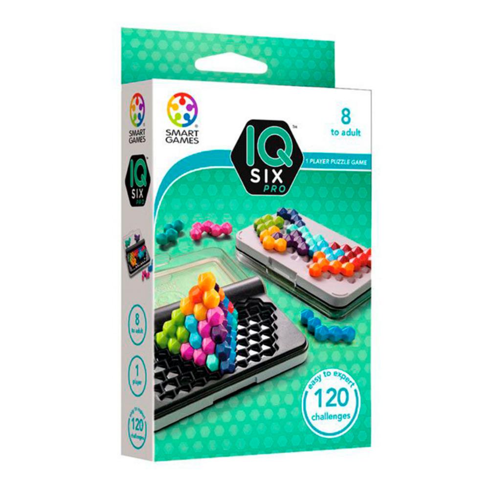JUEGO LUDILO IQ SIX PRO – JUEGO DE LÓGICA 2D Y 3D CON 120 RETOS (+8 AÑOS, 1 JUGADOR)