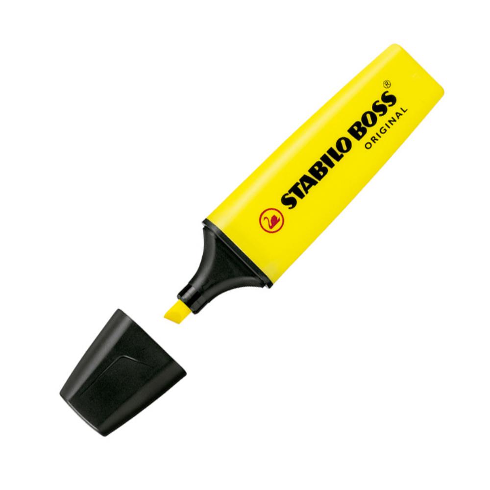ROTULADOR STABILO BOSS FLUORESCENTE 70 – AMARILLO
