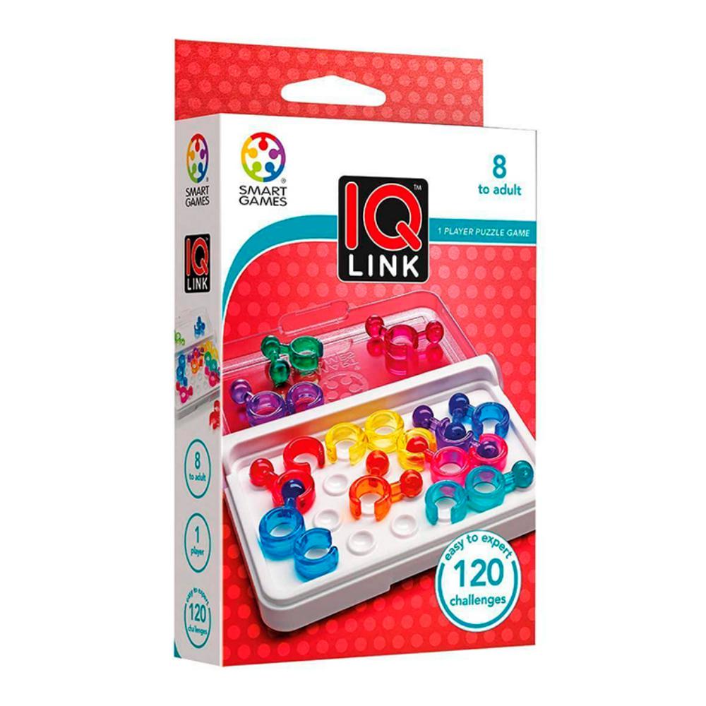 JUEGO LUDILO IQ-LINK – JUEGO DE LÓGICA CON 120 RETOS (+8 AÑOS, 1 JUGADOR)