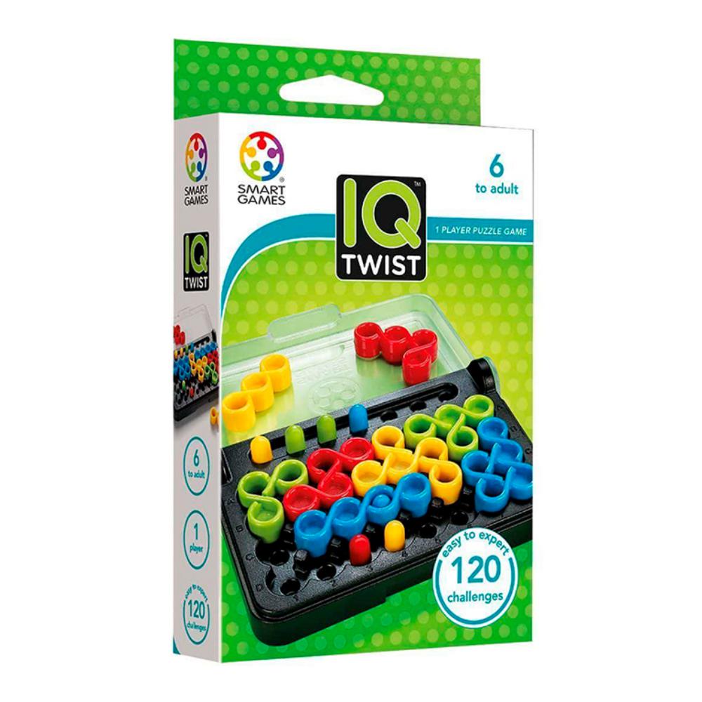 JUEGO LUDILO IQ-TWIST – JUEGO DE LÓGICA CON 120 RETOS (+6 AÑOS, 1 JUGADOR)