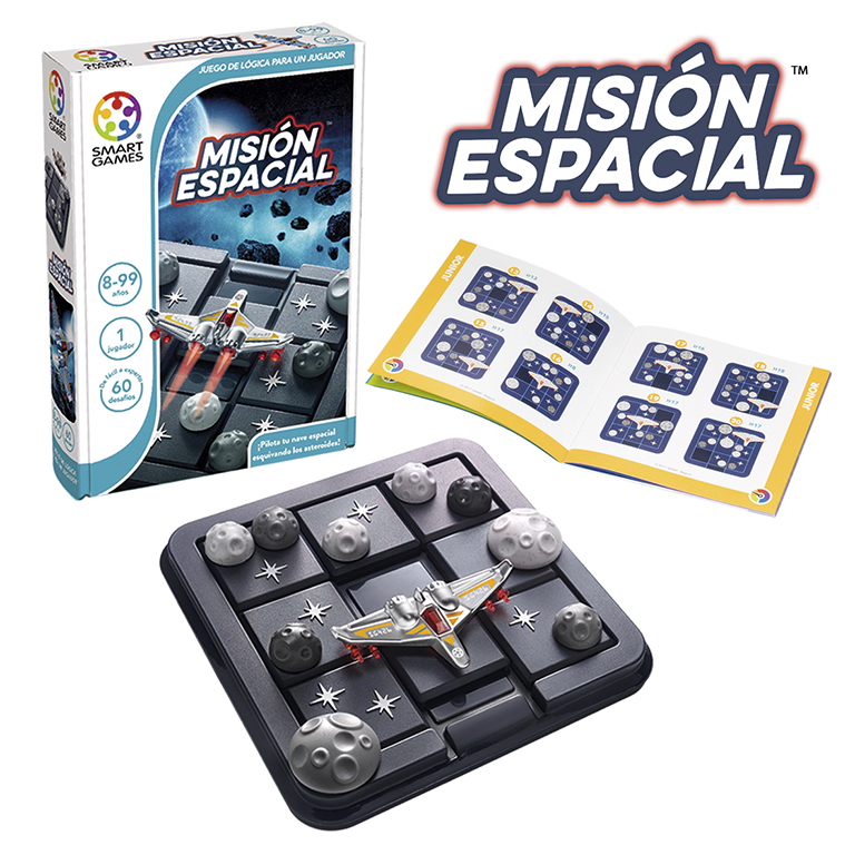 JUEGO LUDILO MISIÓN ESPACIAL – JUEGO DE LÓGICA Y PUZLE INTERGALÁCTICO (+6 AÑOS, 1 JUGADOR)