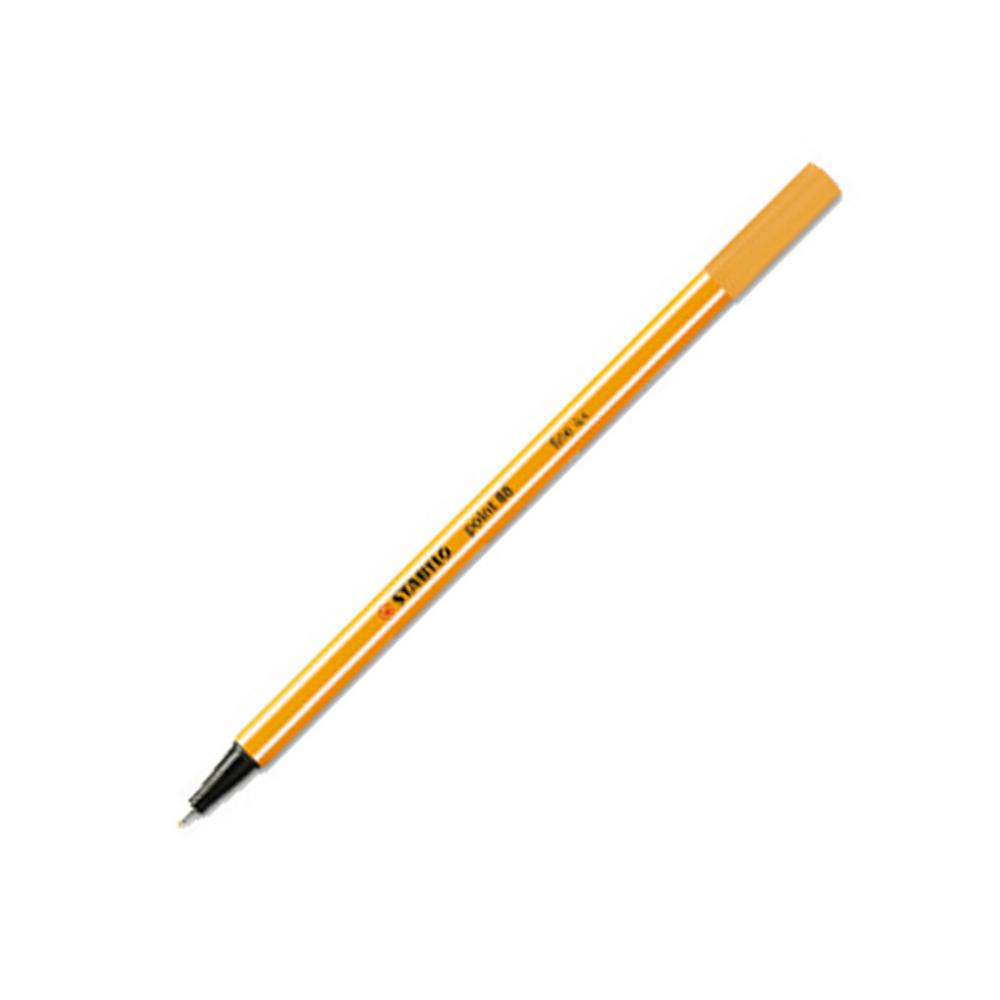ROTULADOR STABILO POINT 88 CARNE CLARO ROTULADOR DE PUNTA DE FIBRA 0,4 MM