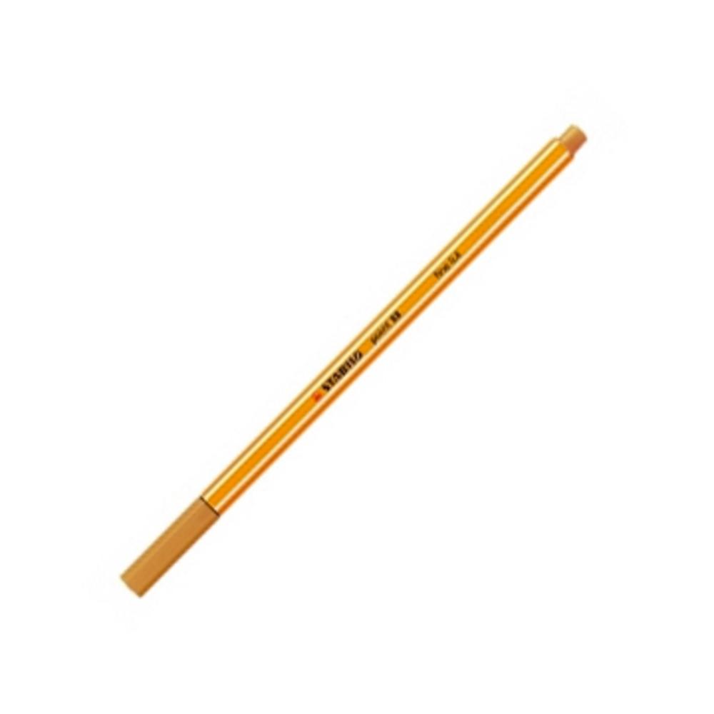 ROTULADOR STABILO POINT 88 OCRE  CLARO ROTULADOR DE PUNTA DE FIBRA 0,4 MM