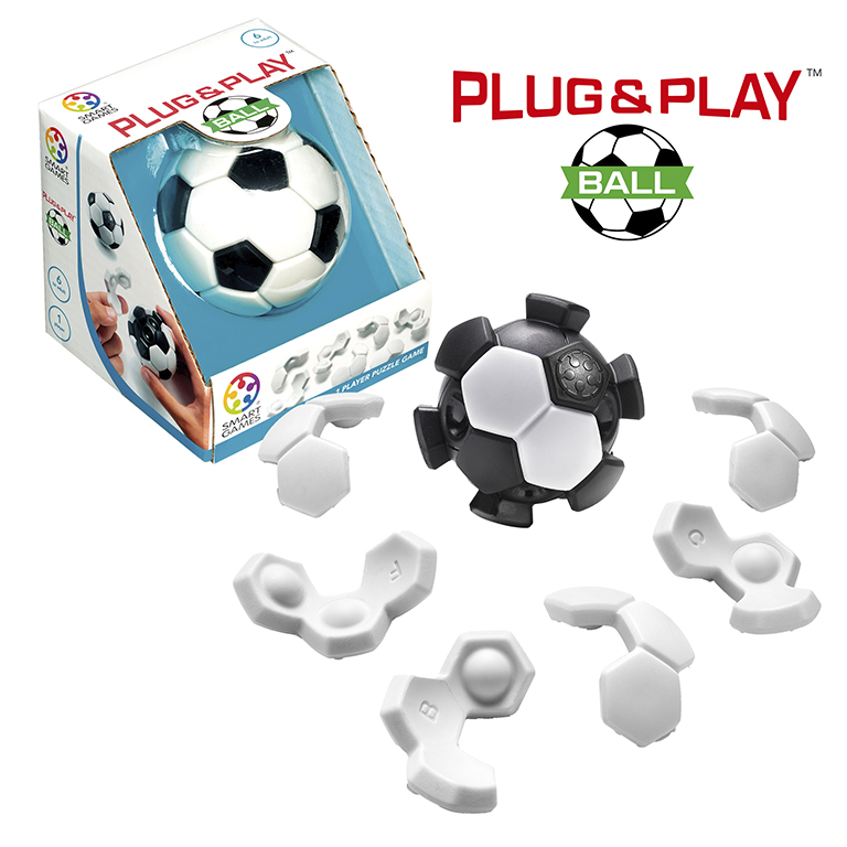 JUEGO LUDILO PLUG & PLAY BALL – JUEGO DE ROMPECABEZAS 3D DE LÓGICA (+6 AÑOS, 1 JUGADOR)