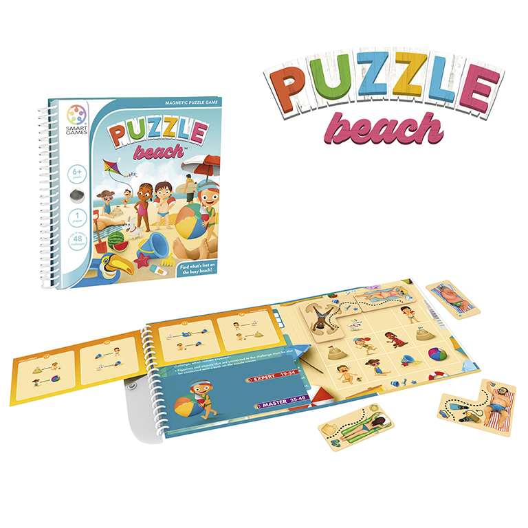 JUEGO DE LOGICA LUDILO PUZZLE BEACH 