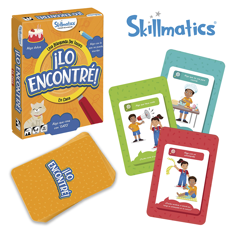 JUEGO LUDILO SKILLMATICS – ¡LO ENCONTRÉ!: EN CASA – JUEGO DE BÚSQUEDA DE OBJETOS (+4 AÑOS)
