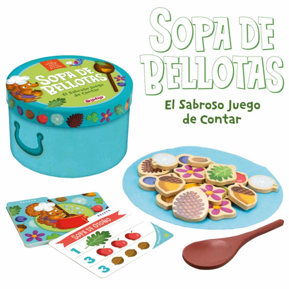 JUEGO EDUCATIVO LUDILO SOPA DE BELLOTAS