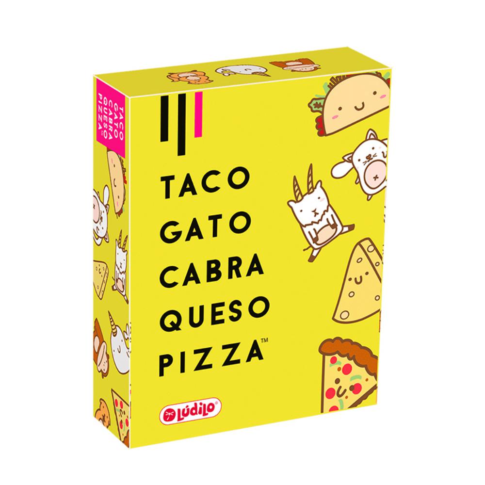 JUEGO DE CARTAS LUDILO TACO, GATO, CABRA, QUESO, PIZZA 