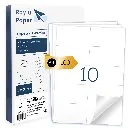 ETIQUETAS ADHESIVAS A4 RAYLU 10 POR HOJA 105x57MM 100 HOJAS