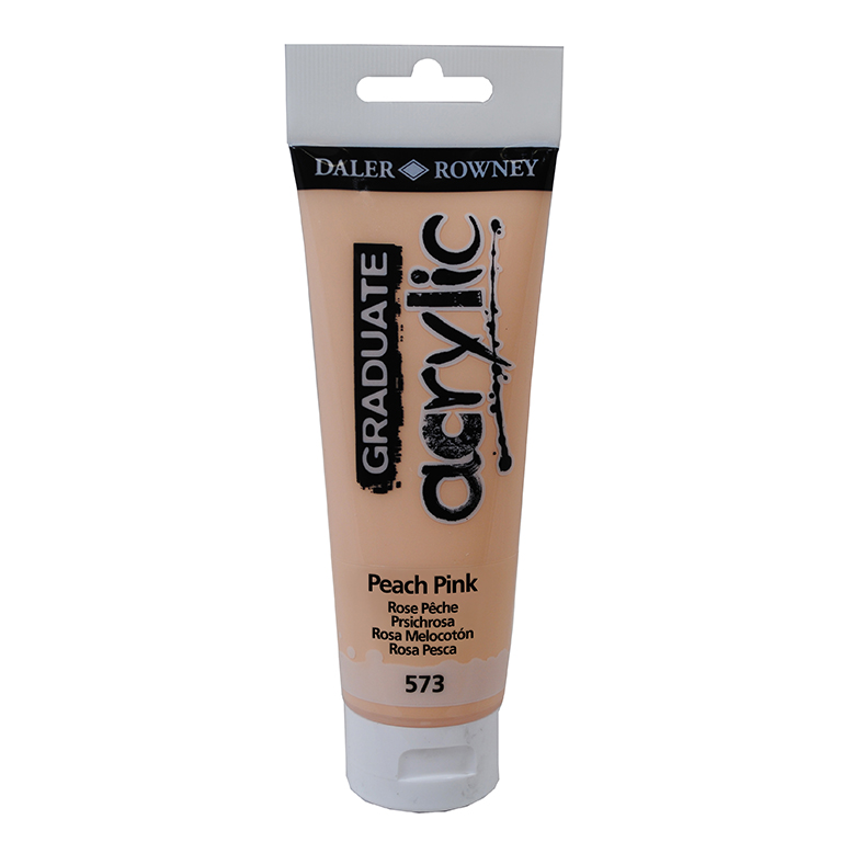 PINTURA ACRÍLICO GRADUATE DALER-ROWNEY 120 ML ROSA MELOCOTÓN (573)