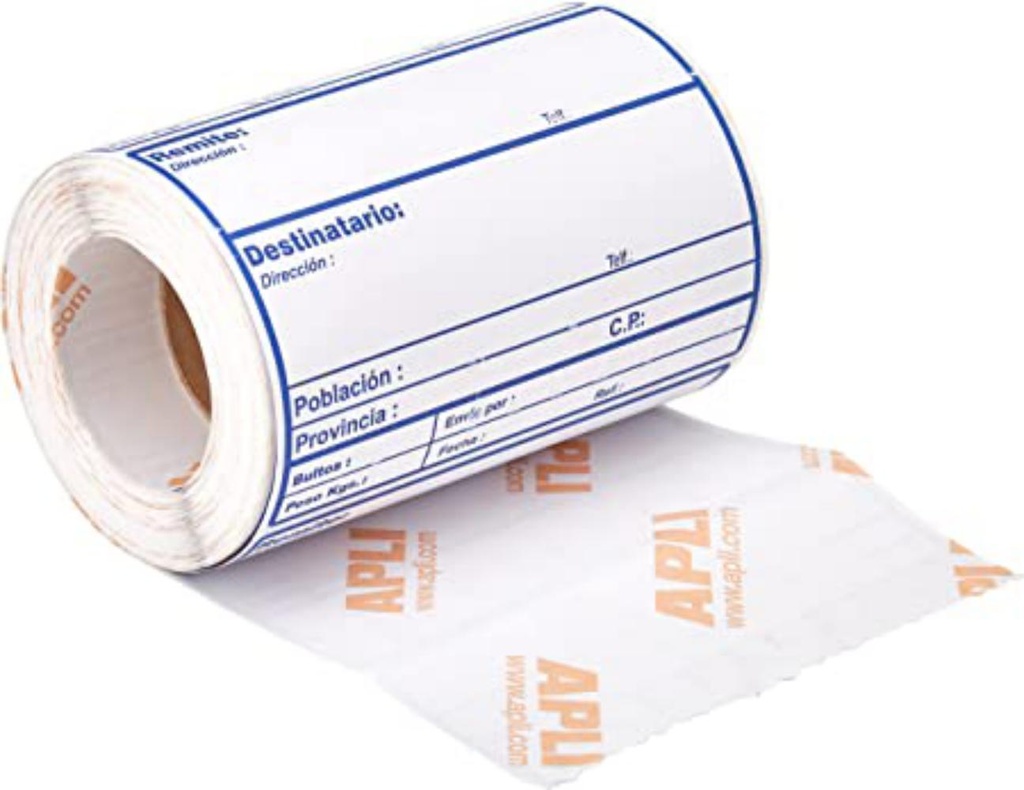ROLLO ETIQUETAS APLI ENVÍO 200 UDS