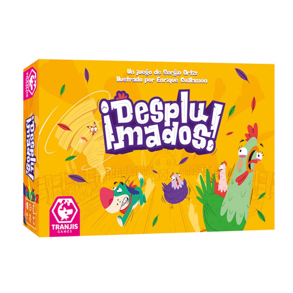 JUEGO TRANJIS DESPLUMADOS – JUEGO DE CARTAS DE ESTRATEGIA Y VELOCIDAD (+8 AÑOS, 3–7 JUGADORES)